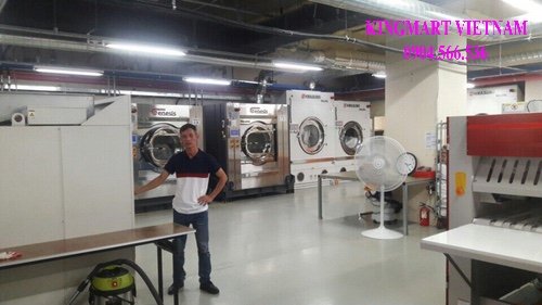 Lắp đặt hệ thống xưởng giặt công nghiệp 
